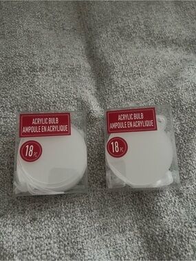 Acrylic Bulb ornaments